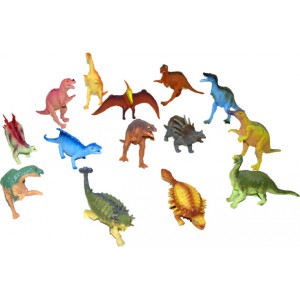 Dinosaurus 15 - 18 cm - 1ks