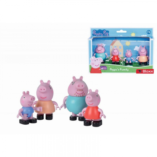 Obrázek PlayBig BLOXX Peppa Pig Figurky Rodina