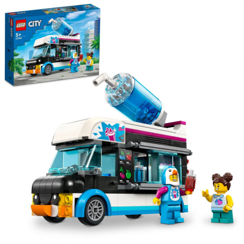 Lego City 60384 - Tučňáčí dodávka s ledovou tříští