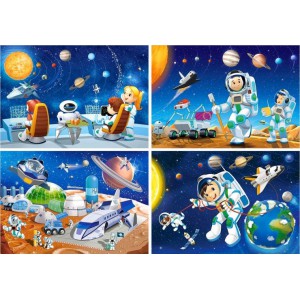 Obrázek Minipuzzle Vesmír 54 dílků - různé druhy