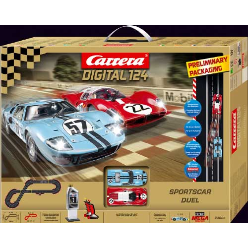 Autodráha Carrera 124! - Sportscar Duel (bezdrátové ovladače)  - Cena : 14599,- Kč s dph 