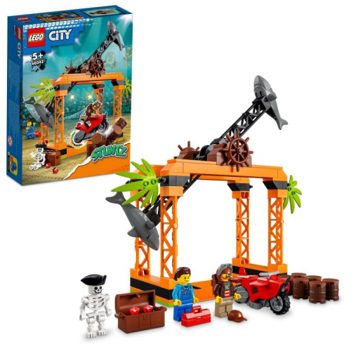 Obrázek LEGO<sup><small>®</small></sup> City 60342 - Žraločí kaskadérská výzva