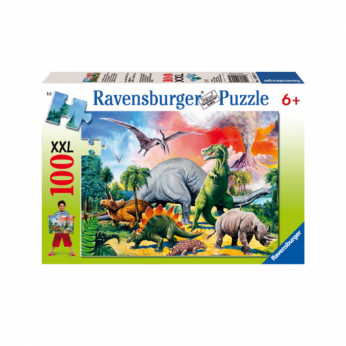 Obrázek Puzzle Mezi dinosaury 100 XXL