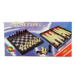 Obrázek Šachy, dáma, vrhcáby magnetické