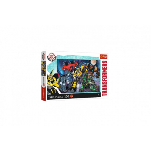 Obrázek Puzzle Tým Autobotů/Transformers Robots in Disguise 100 dílků  41x27,5cm v krabici 29x19x4cm