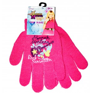 Obrázek Dětské rukavice Hannah Montana - růžová
