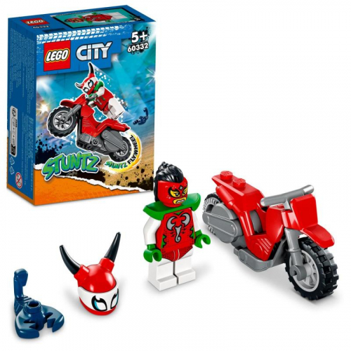 Obrázek LEGO<sup><small>®</small></sup> City 60332 - Škorpioní kaskadérská motorka