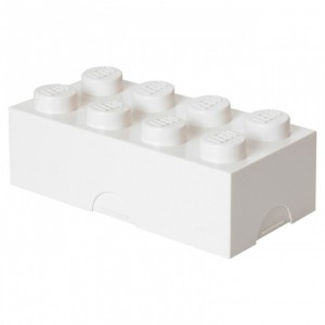 LEGO® box na svačinu 100 x 200 x 75 mm - bílá - Cena : 239,- Kč s dph 