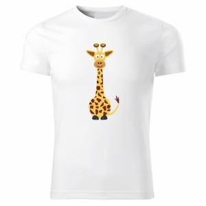Tričko Veselá zvířátka - Žirafa, vel. 146 cm/10 let