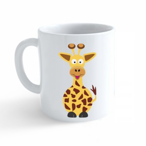 Obrázek Hrnek Veselá zvířátka - Žirafa