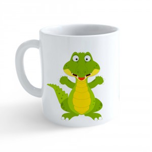 Obrázek Hrnek Veselá zvířátka - Krokodýl