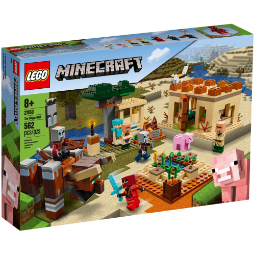 Obrázek LEGO<sup><small>®</small></sup> Minecraft 21160 - Útok Illagerů