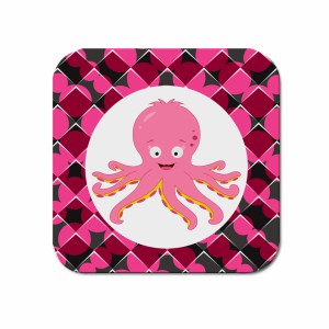 Podtácek Veselá zvířátka - Chobotnice
