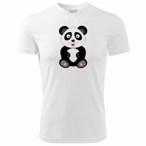Tričko Veselá zvířátka - Panda, vel. 146 cm/10 let