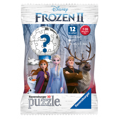 Obrázek Puzzle Ledové království 2 pytlíček s překvapením - 27 dílků