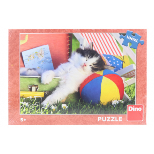 Obrázek Puzzle Kotě odpočívá 100 XL