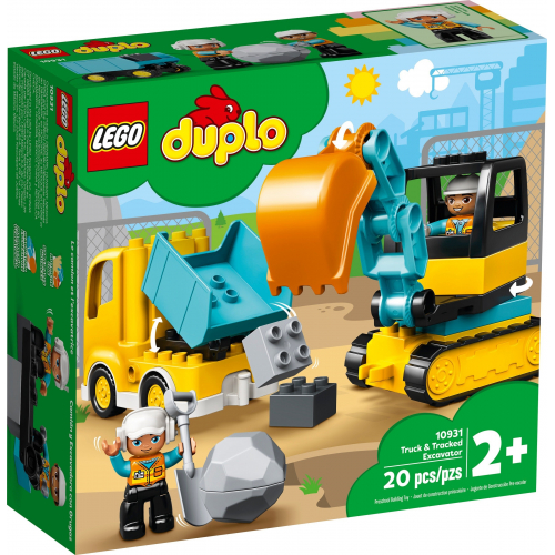 LEGO® DUPLO 10931 -  Náklaďák a pásový bagr - Cena : 399,- Kč s dph 