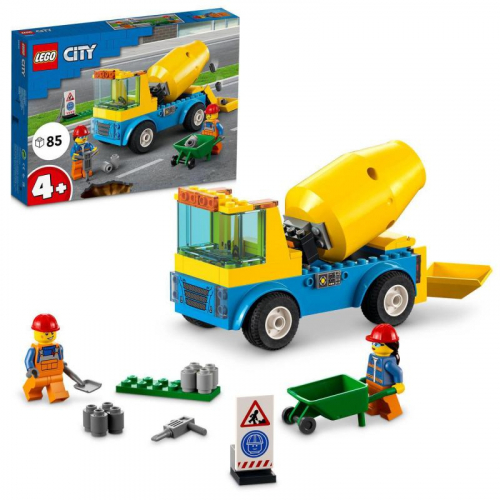 Obrázek LEGO<sup><small>®</small></sup> City 60325 - Náklaďák s míchačkou na beton