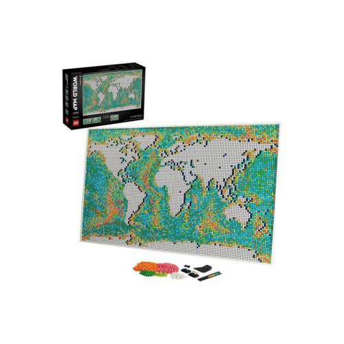 LEGO® Art 31203 - Mapa světa - Cena : 5409,- Kč s dph 