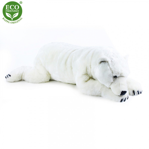 plyšový medvěd lední ležící 109 cm - Cena : 3616,- Kč s dph 