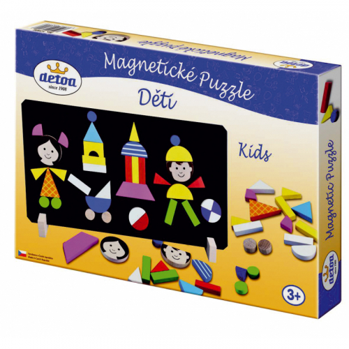 Obrázek Magnetické Puzzle Děti - Detoa
