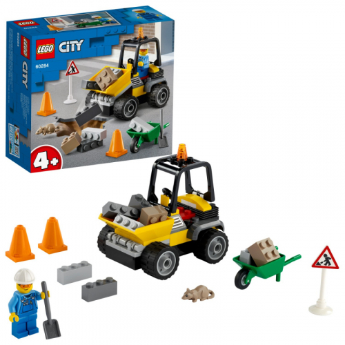 LEGO® City 60284 -  Náklaďák silničářů - Cena : 187,- Kč s dph 