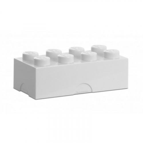 LEGO® box na svačinu 100 x 200 x 75 mm - bílá - Cena : 208,- Kč s dph 