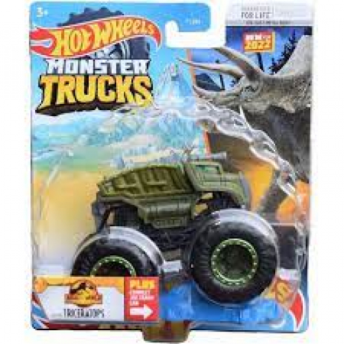 Hot Wheels Monster trucks Triceratops HCP44 - Cena : 149,- Kč s dph 