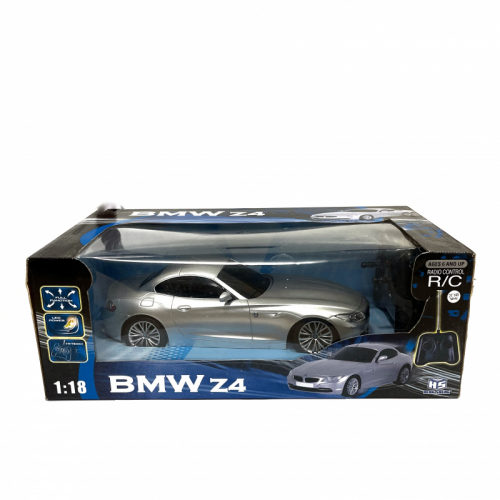 R/C 1:18 BMW Z4 - stříbrná