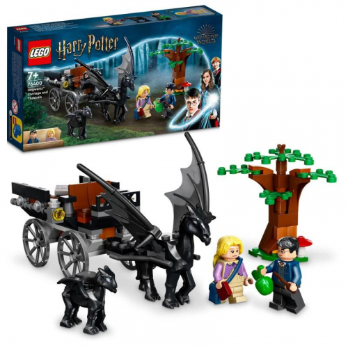 LEGO® Harry Potter 76400 - Bradavice: Kočár a testrálové - Cena : 370,- Kč s dph 