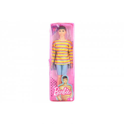 Obrázek Barbie Model Ken 175 - Proužkované tričko a kraťasy TV