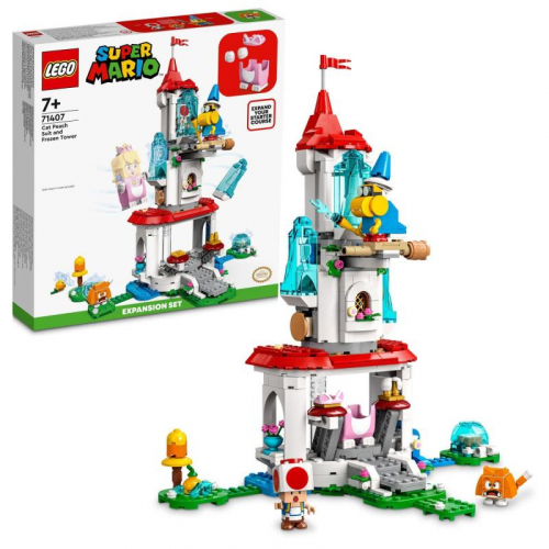 Obrázek LEGO<sup><small>®</small></sup> Super Mario 71407 - Kočka Peach a ledová věž – rozšiřující set