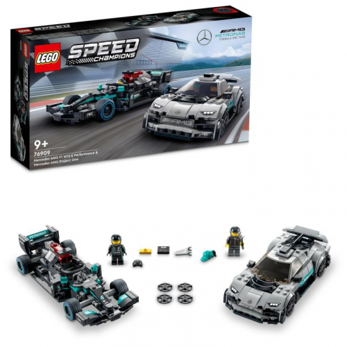 Obrázek LEGO<sup><small>®</small></sup> Speed Champions 76909 - Mercedes-AMG F1 W12 E Performance a Mercedes-AMG Project One