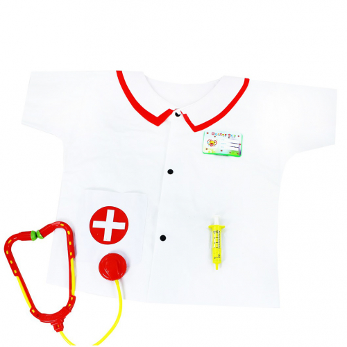 Obrázek plášť zdravotnický s doplňky dětský