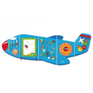 Obrázek Dřevěná nástěnná hra - letadlo