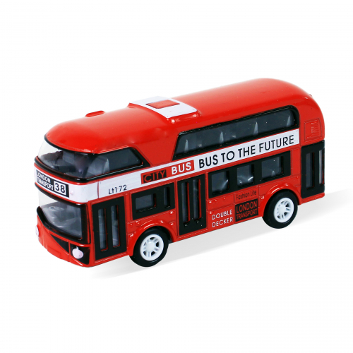 Obrázek Autobus londýnský dvoupatrový červený