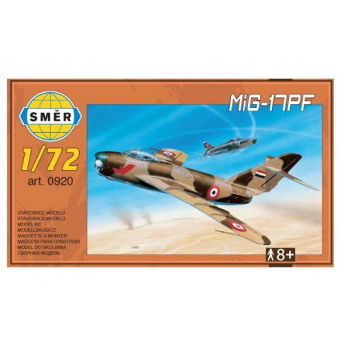 Obrázek Model MiG-17PF 1:72 13,3x16,2cm v krabici 25x14x4cm