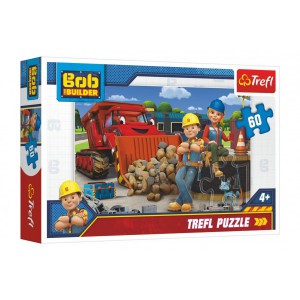 Obrázek Puzzle  Bob a Wendy/Bořek Stavitel 33x22cm 60 dílků v krabici 21x14x4cm