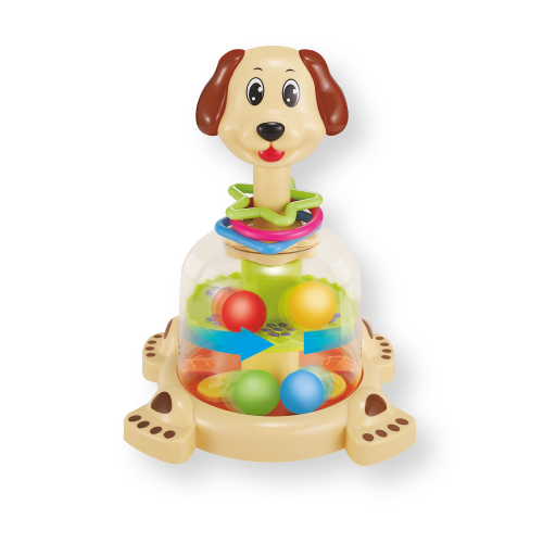 Obrázek Hračka s kuličkami pes