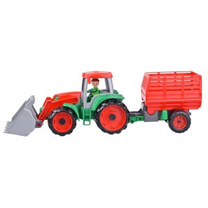 Obrázek Truxx Traktor s přívěsem na seno v krabici