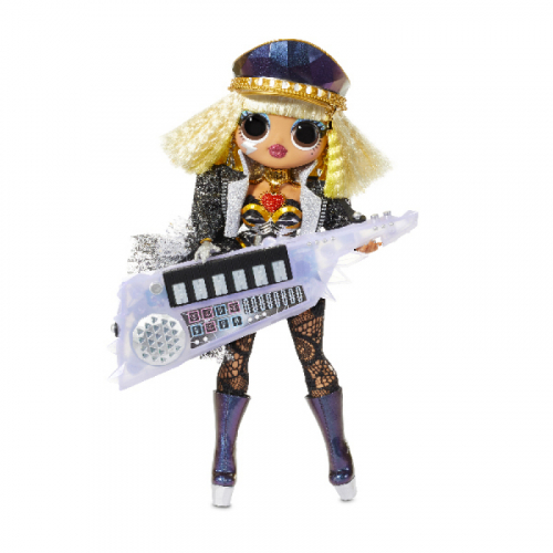 Obrázek Panenka L.O.L. Surprise! OMG ReMix Rock Velká ségra - Fame Queen s klávesami