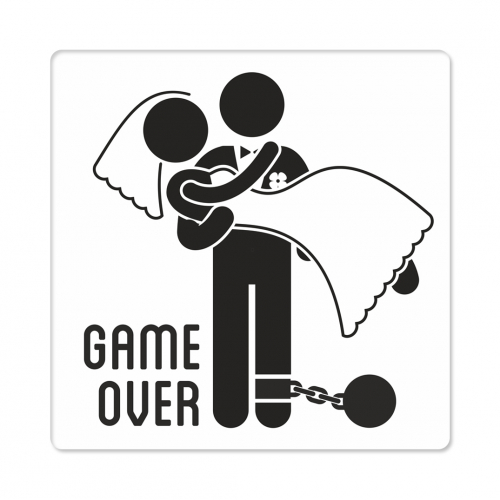 Obrázek Pánské humorné tričko - Game over, vel. XXL