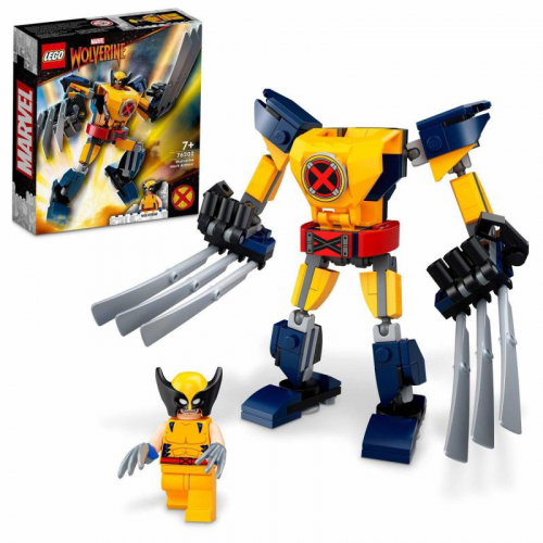 Obrázek LEGO<sup><small>®</small></sup> Marvel 76202 - Wolverinovo robotické brnění