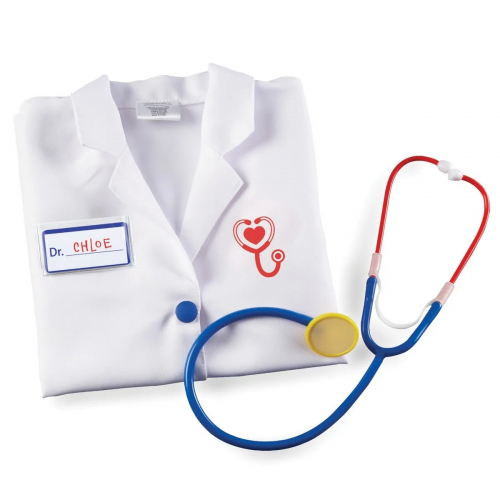 Sada - Doktorský plášť a stetoskop