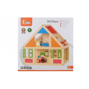 Obrázek Dřevěný domeček pro panenky