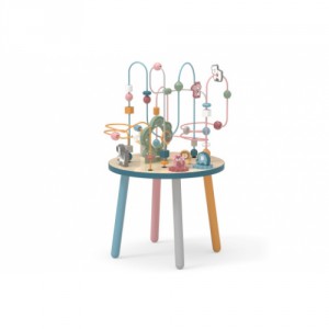 Obrázek Dřevěný hrací stolek s labyrintem