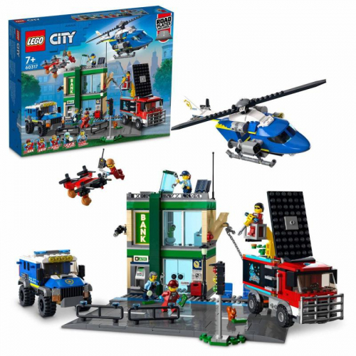 LEGO® City 60317 - Policejní honička v bance - Cena : 2088,- Kč s dph 