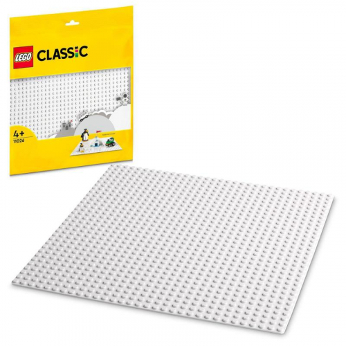 Obrázek LEGO<sup><small>®</small></sup> Classic 11026 - Bílá podložka na stavění