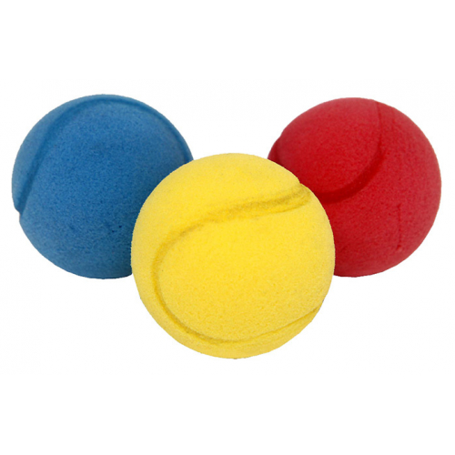 míček soft barevný 2 ks v sáčku 7 cm