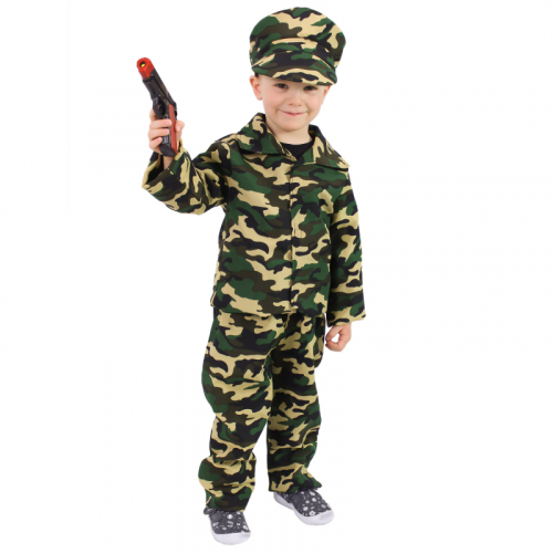 Obrázek Dětský kostým voják (M)